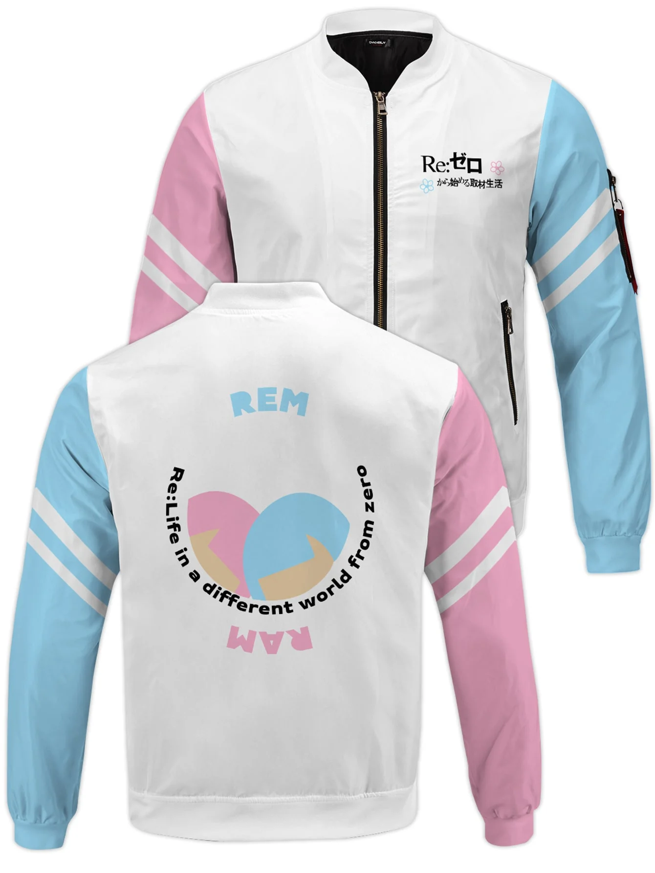 Re: Zero Rem Ram Bomber Jacket - necksoother