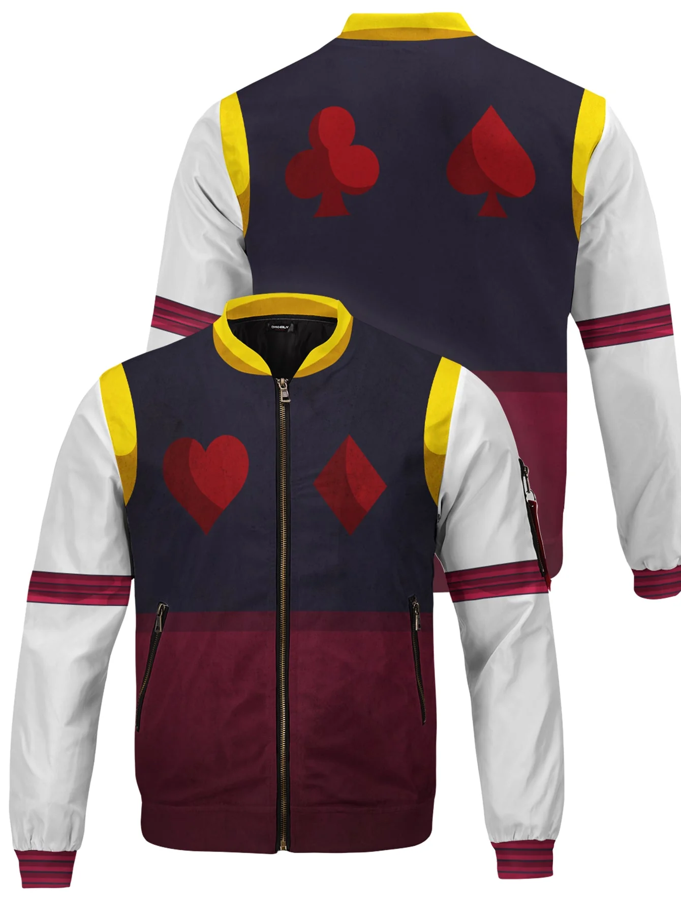 hxh Hisoka Bomber Jacket - necksoother