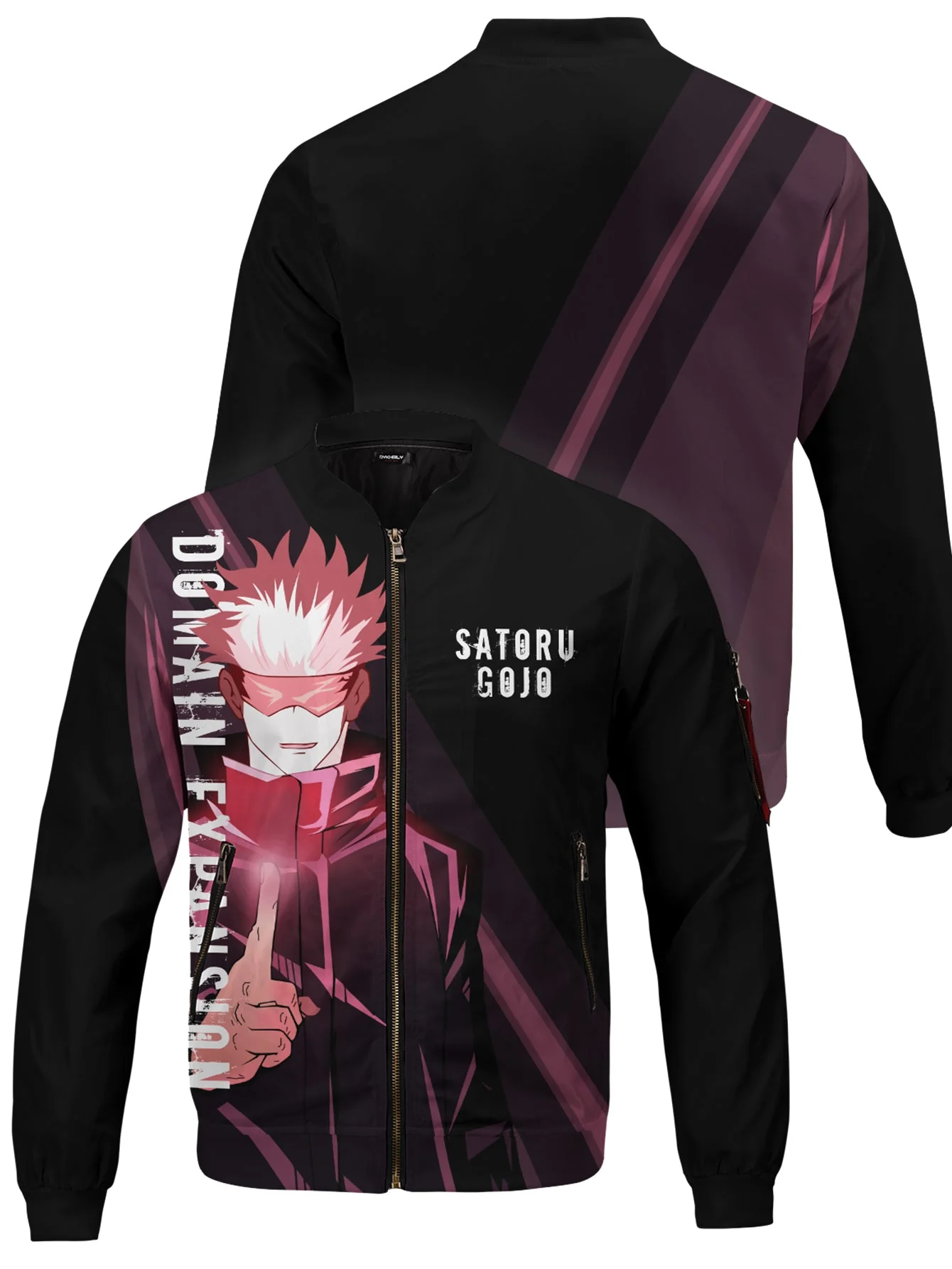 Domain Expansion Bomber Jacket - necksoother