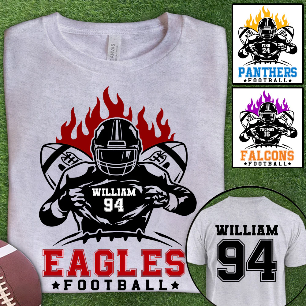 Football Game Days Custom Team Name Personalized Shirt For Football Player - necksoother
