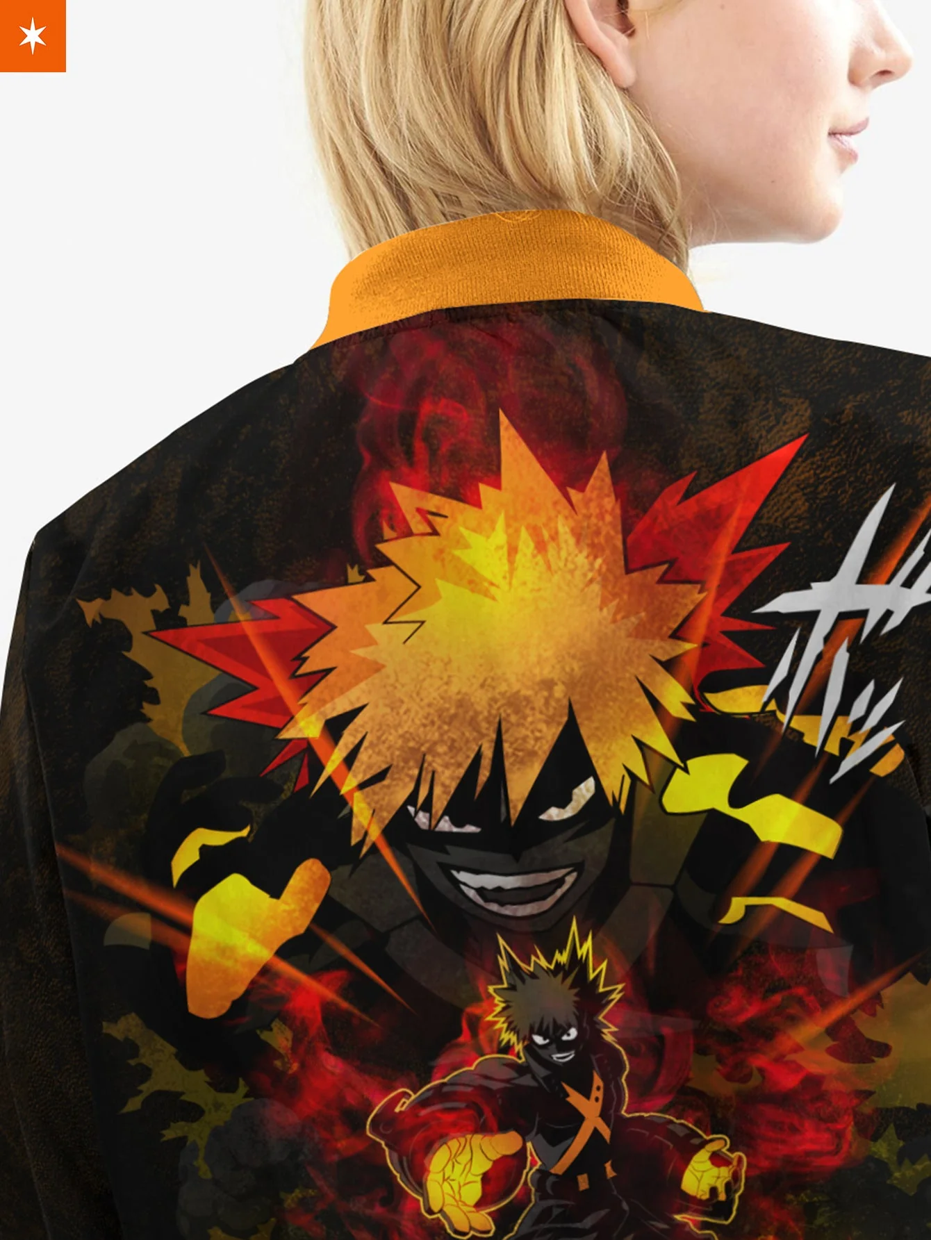 Bakugo Spirit Bomber Jacket - necksoother