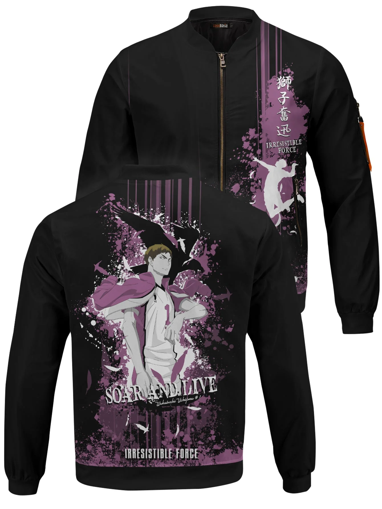 Wakatoshi Spirit Bomber Jacket - necksoother