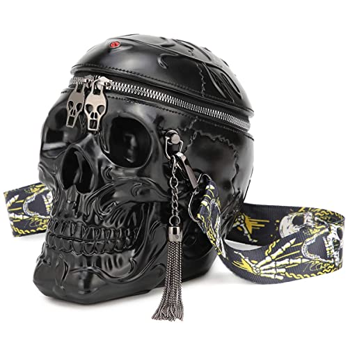 Skull Purses Handbags For Women Shoulder Bag.Skull Crossbody Purse Gothic Bag Purses Holiday Party Gift - necksoother