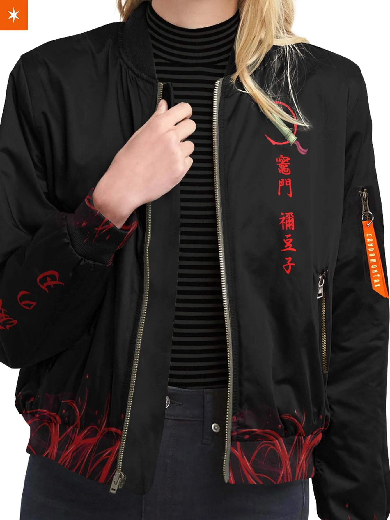 Nezuko Moonfall Bomber Jacket - necksoother
