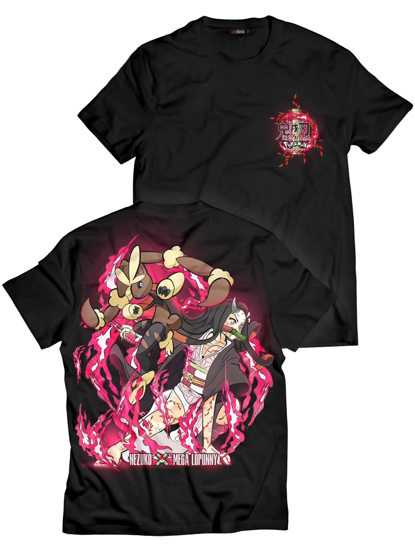 Nezuko Collab Unisex T-Shirt - necksoother