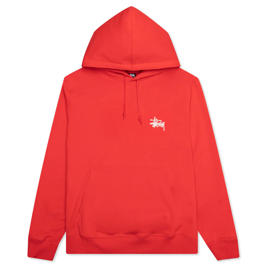 Basic Hoodie - Red - necksoother