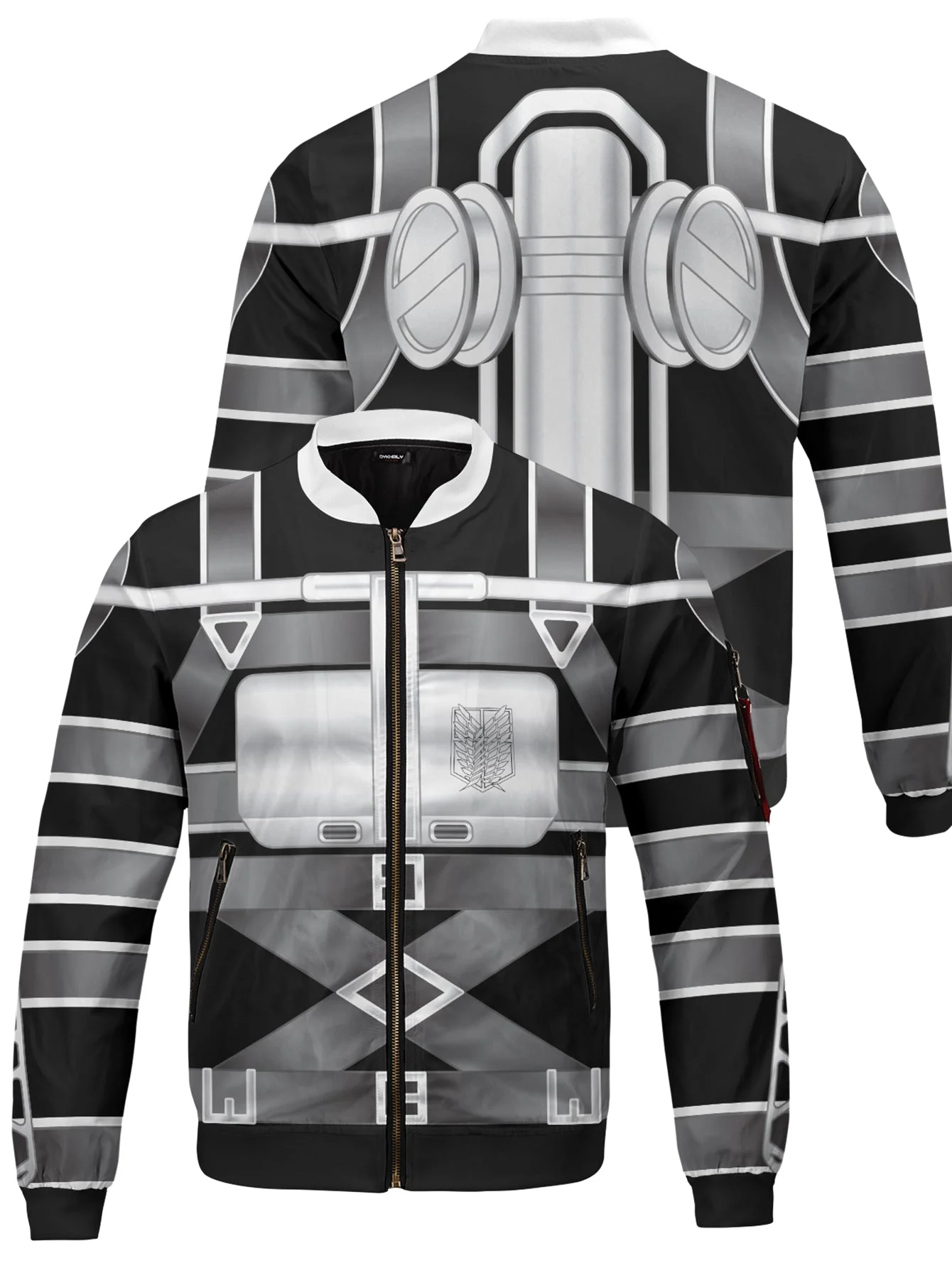 Final AOT Uniform Bomber Jacket - necksoother