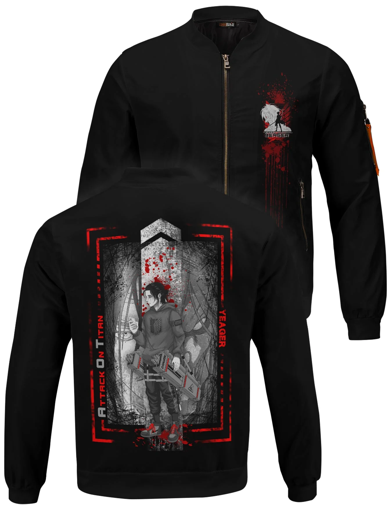 Eren Stwear Bomber Jacket - necksoother