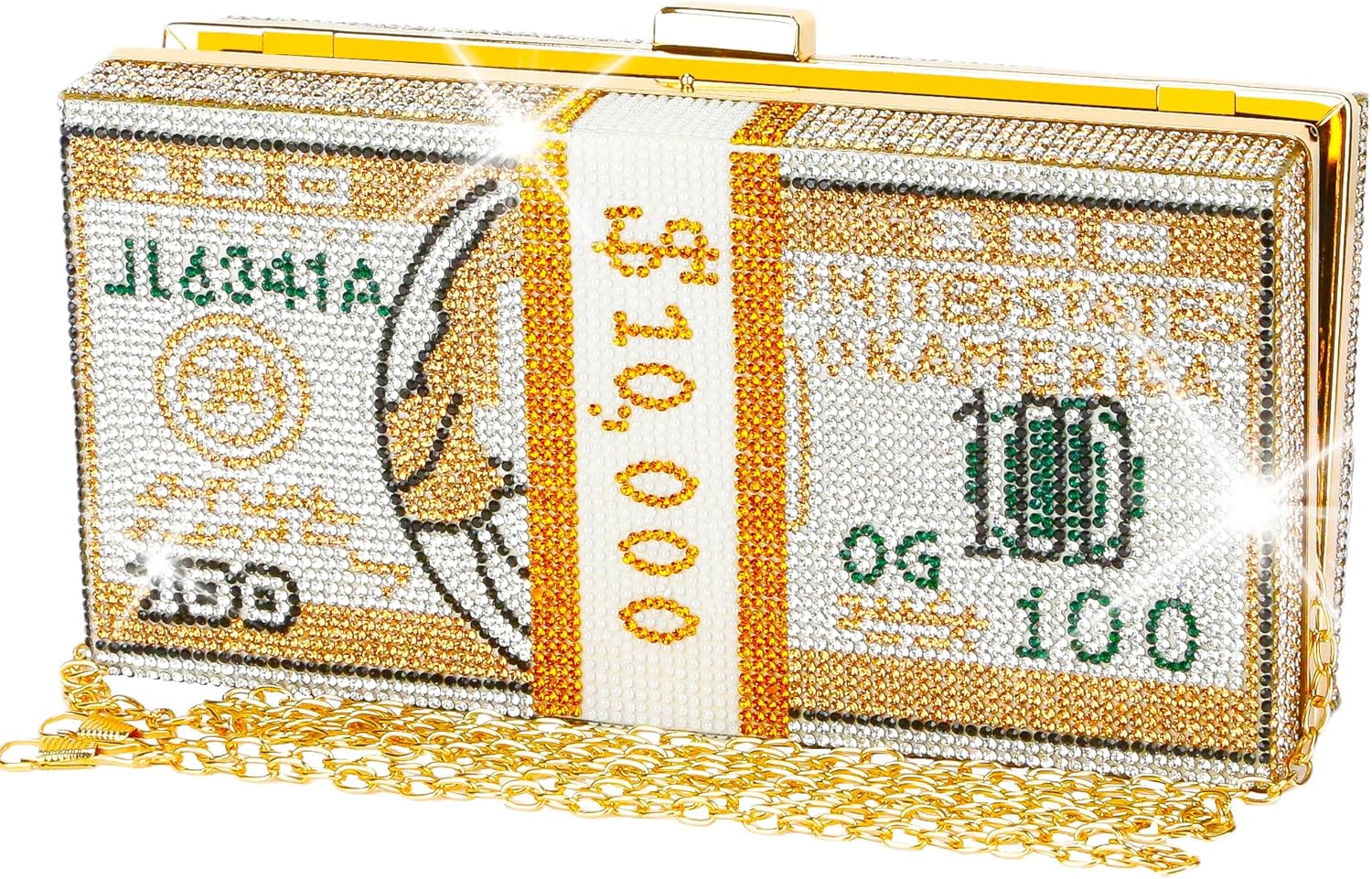 LoveWLC Evening Party Women Money Handbag.Shinning Ladyies Purse Money Shoulder Bag - necksoother