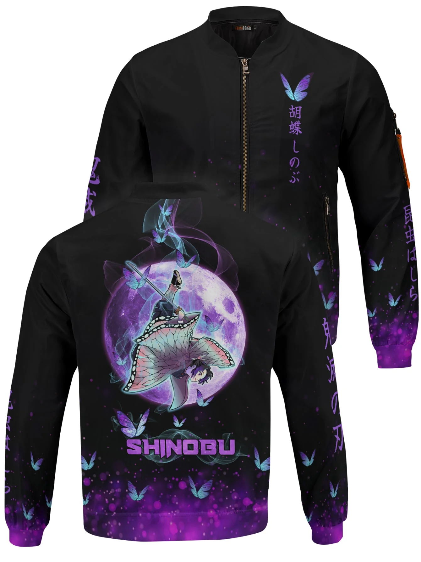 Shinobu Moonfall Bomber Jacket - necksoother