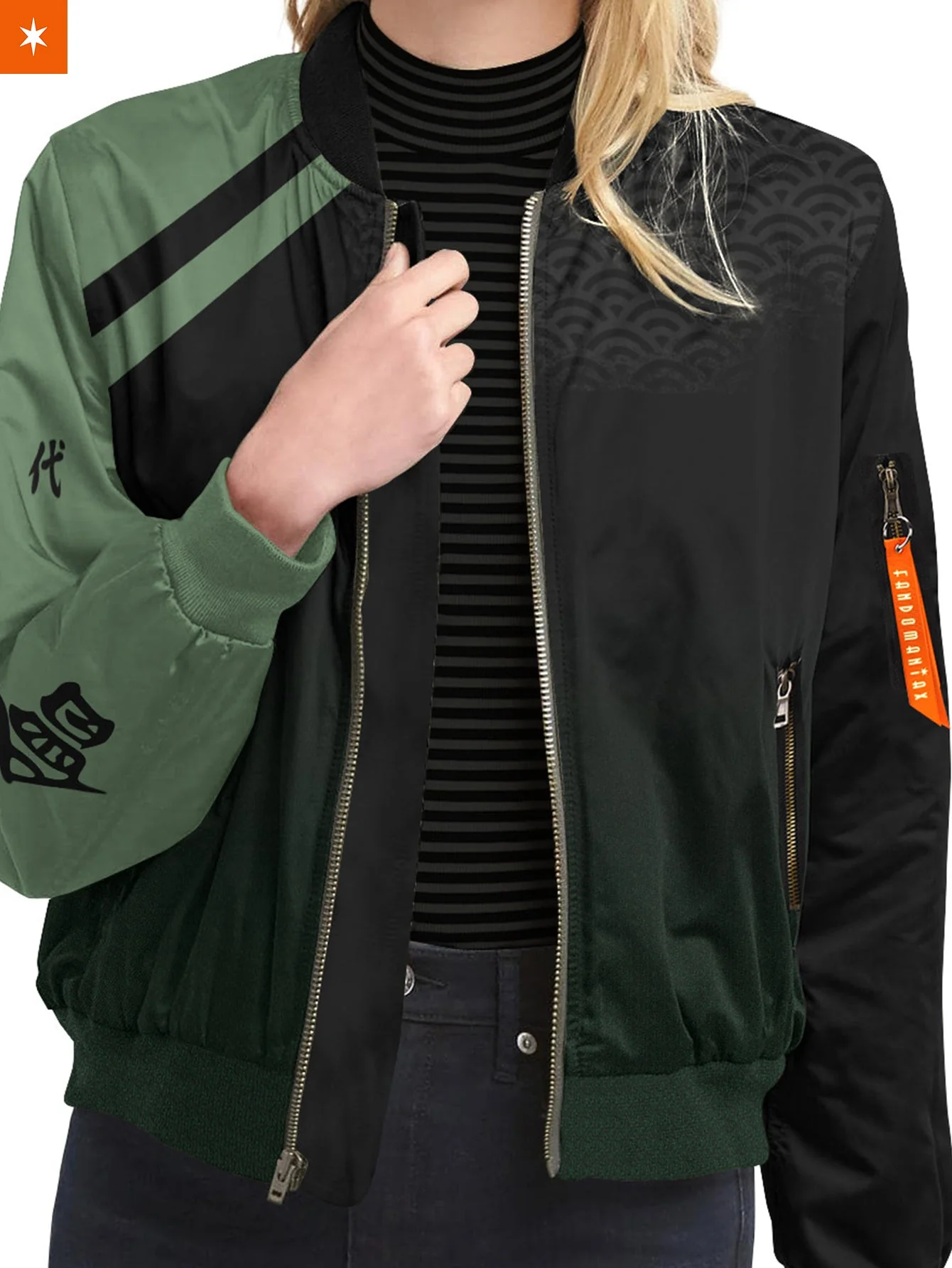 Keisuke Statement Bomber Jacket - necksoother