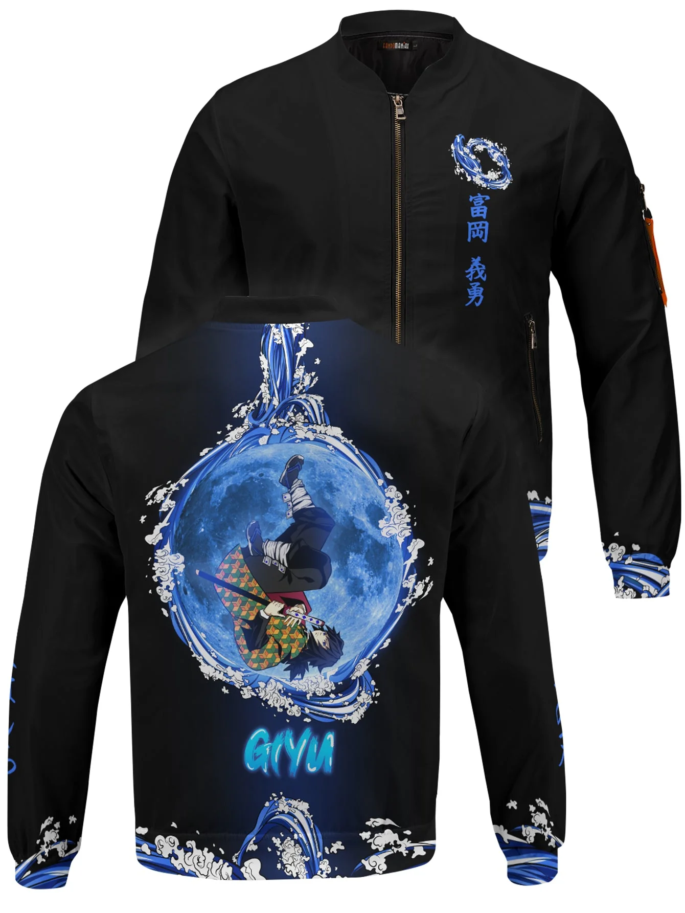 Giyu Moonfall Bomber Jacket - necksoother