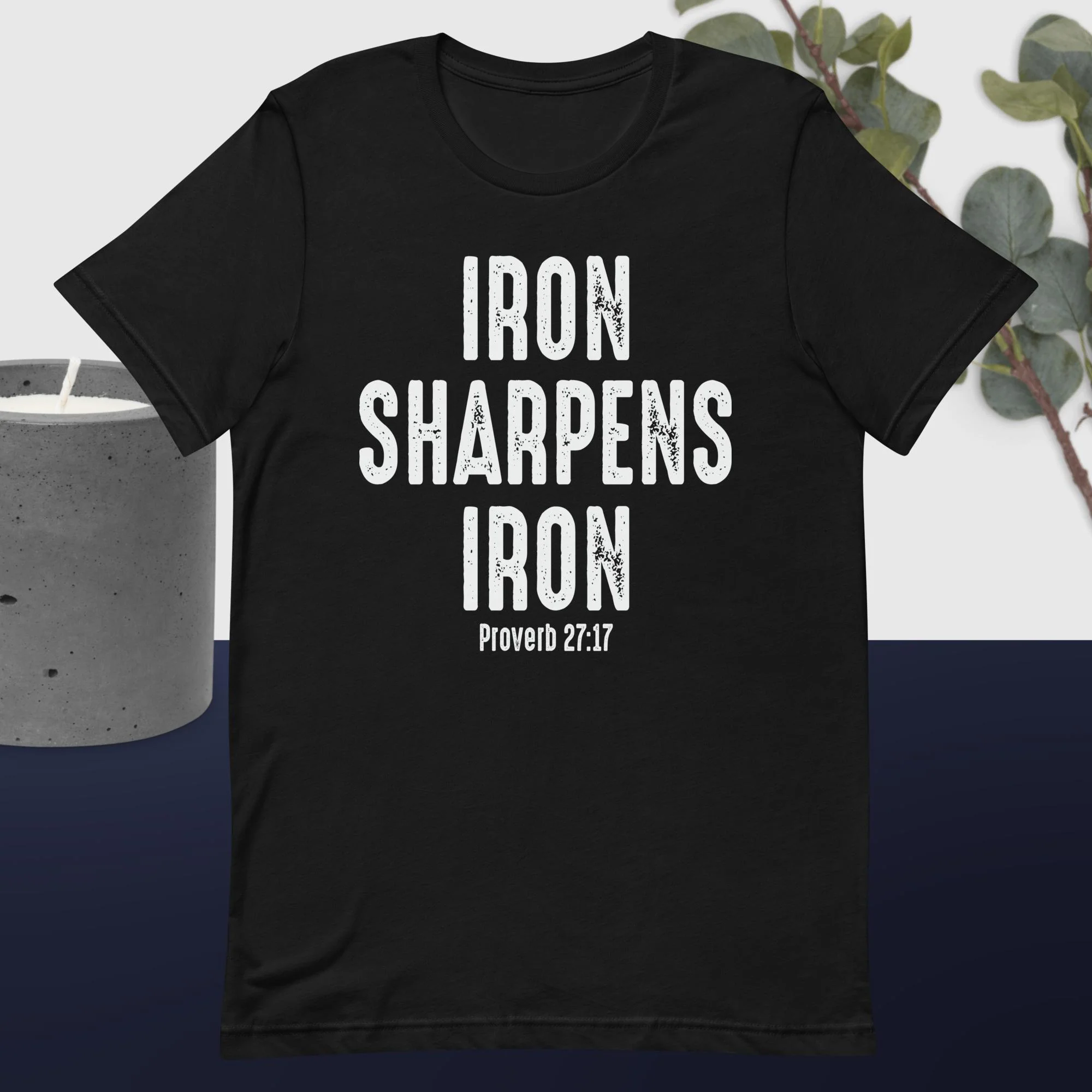 F&H Iron Sharpens Iron T-shirt - necksoother