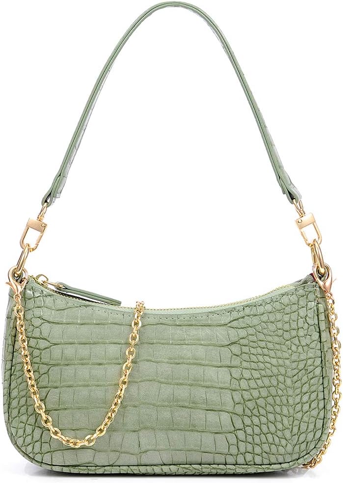 DOREAMALOE Shoulder Bag Retro Classic Purse Clutch Shoulder Tote HandBag with Zipper Closure for Women - necksoother
