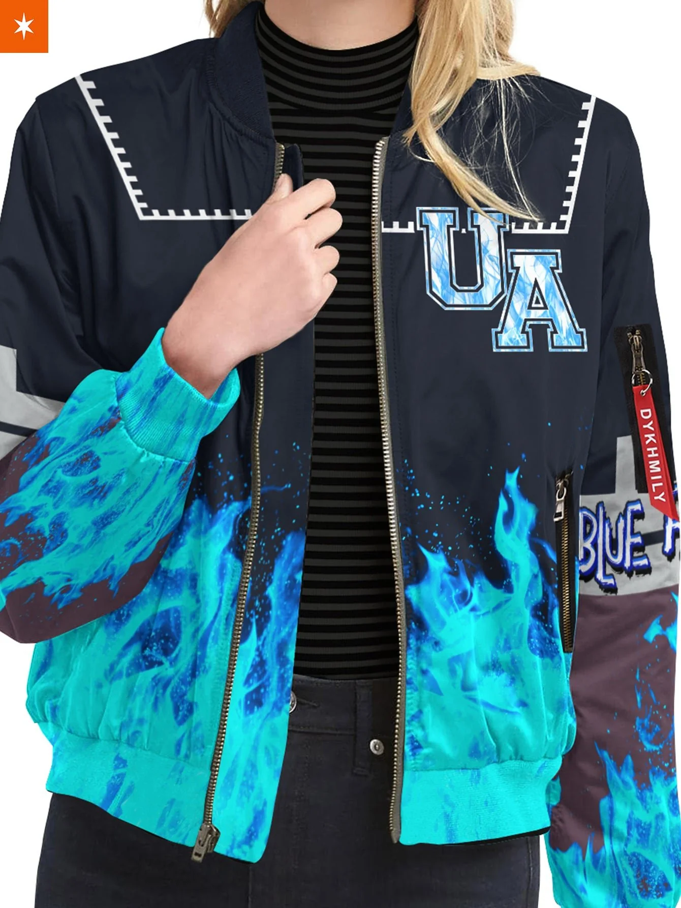 Dabi Cremation Bomber Jacket - necksoother