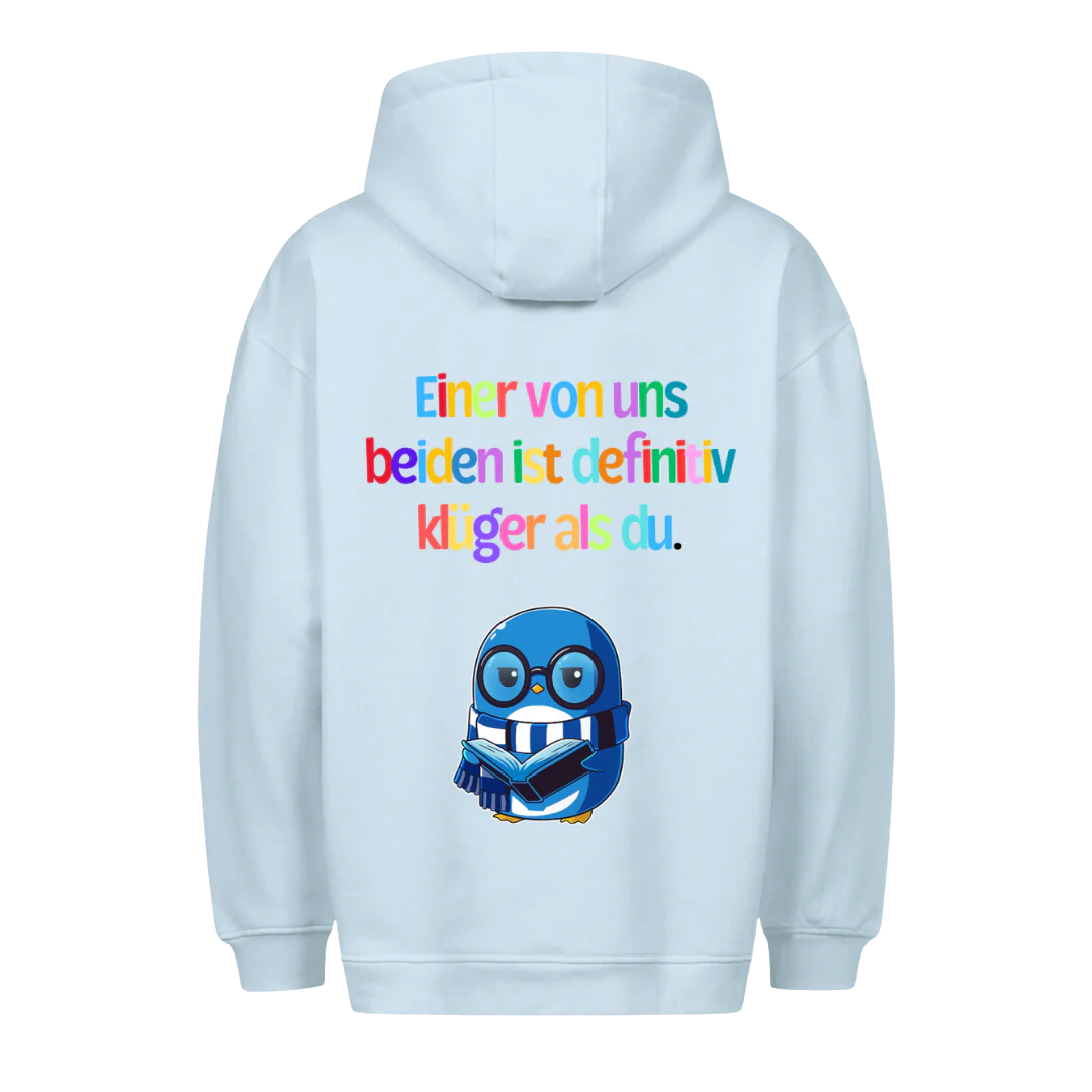 Klüger als du - Premium Hoodie - necksoother