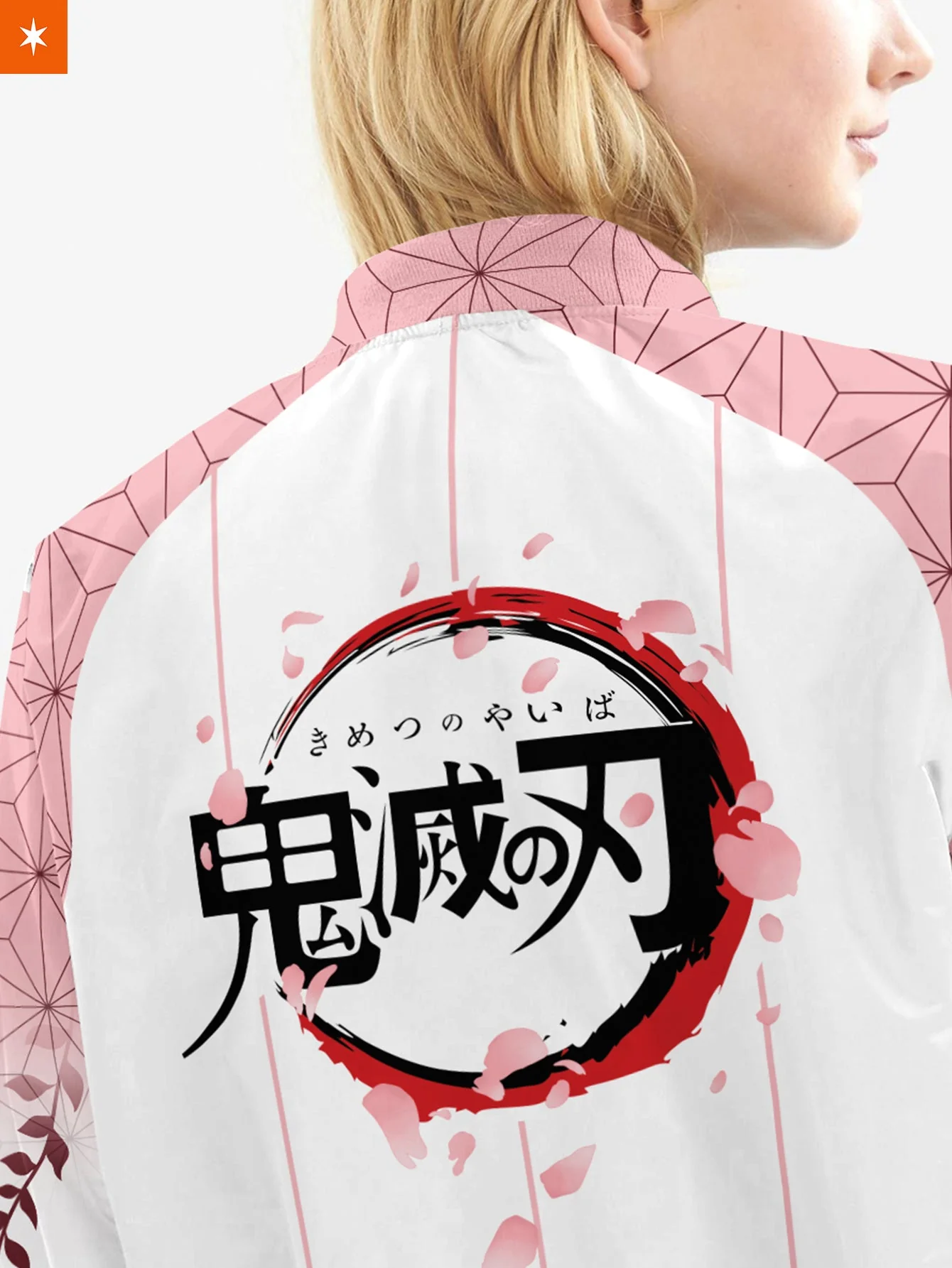 Nezuko Jersey Bomber Jacket - necksoother