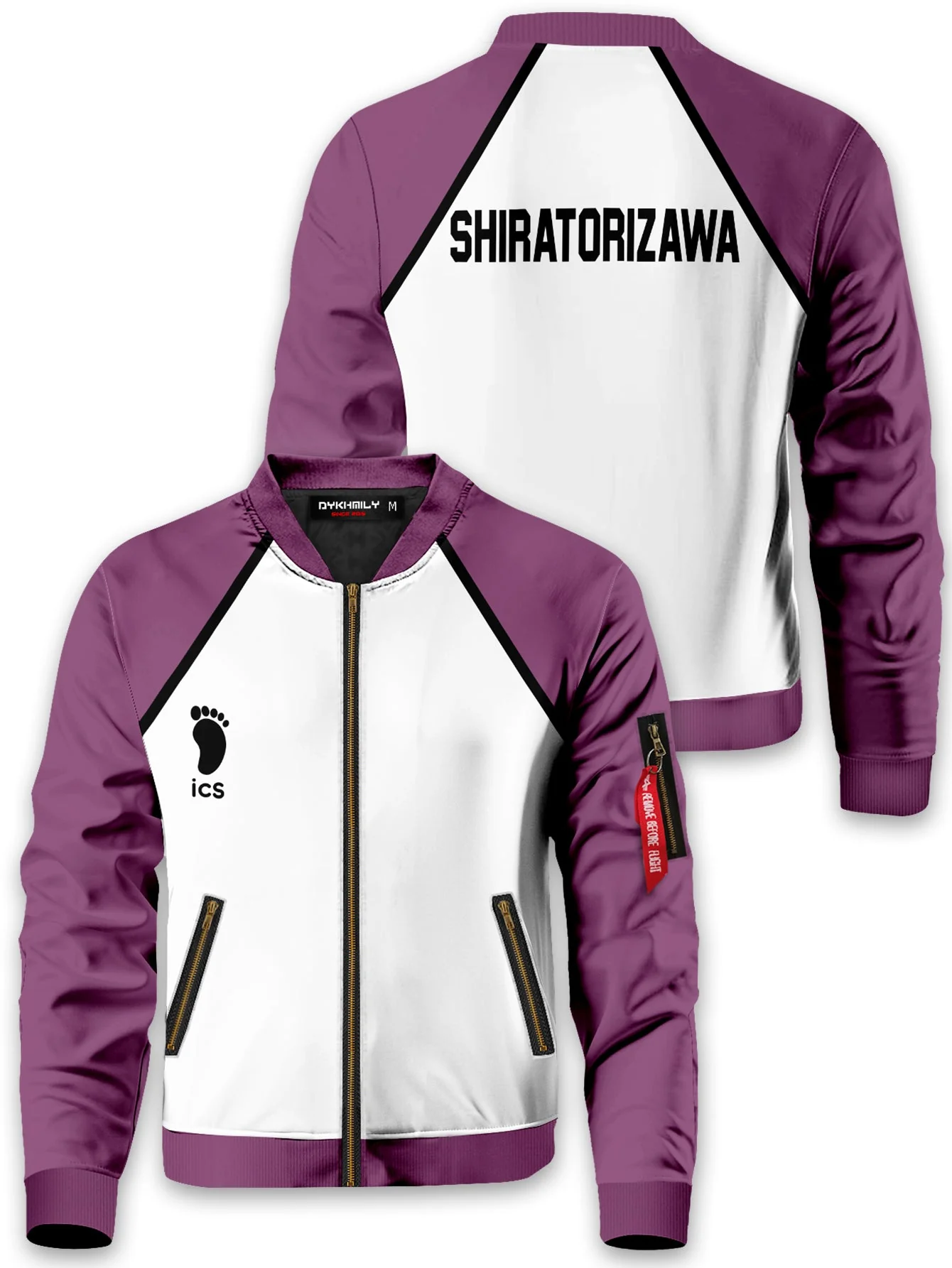 Shiratorizawa Bomber Jacket - necksoother