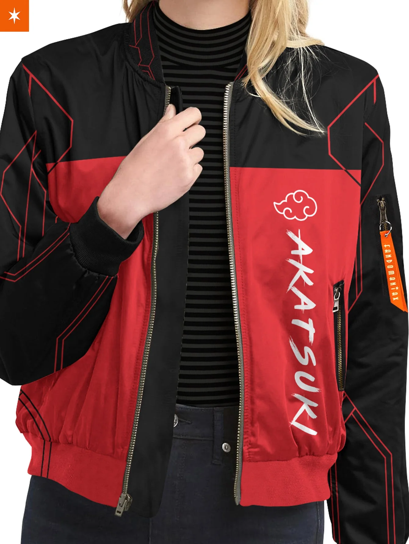 Fragment Akatsuki Bomber Jacket - necksoother