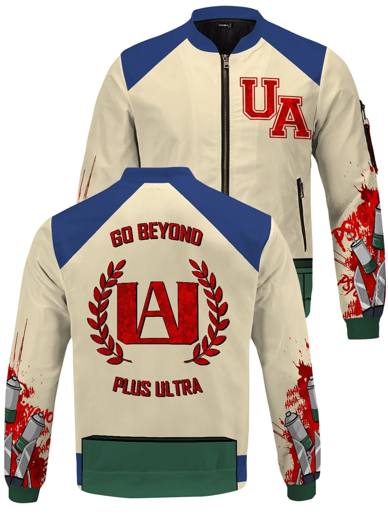Himiko Transform Bomber Jacket - necksoother