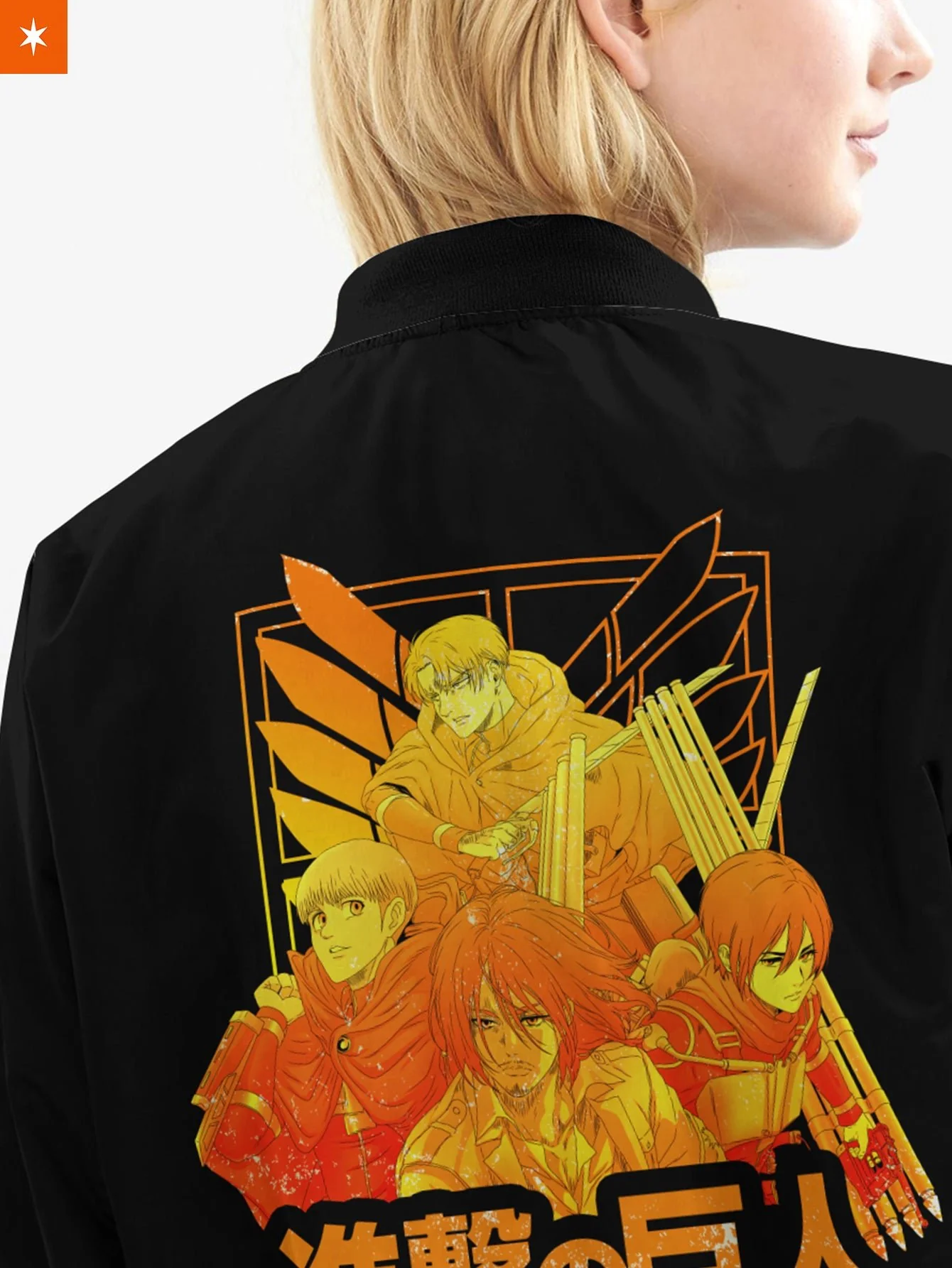 AOT Power Four Bomber Jacket - necksoother