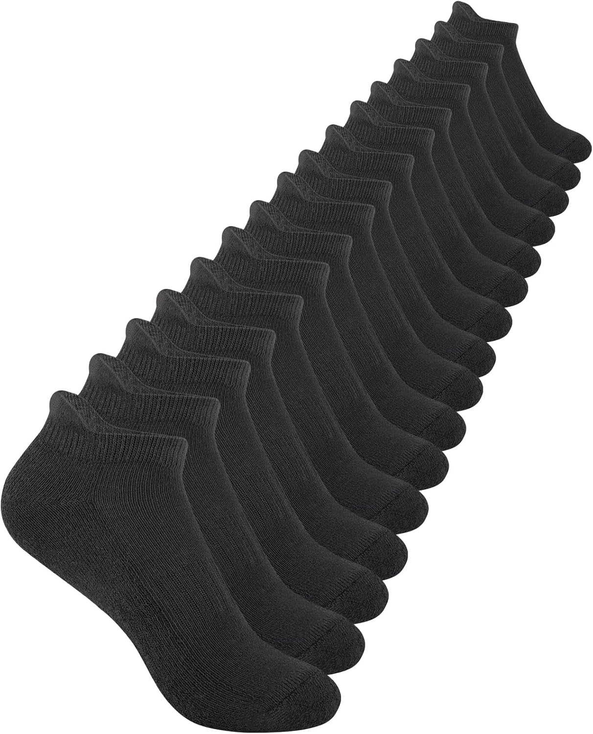 Comfoex Boys Girls Socks 8 Pairs Ankle Athletic Low Cut Socks For Kids 4-6 6-8 8-10 Years Old With Cushioned Sole - necksoother
