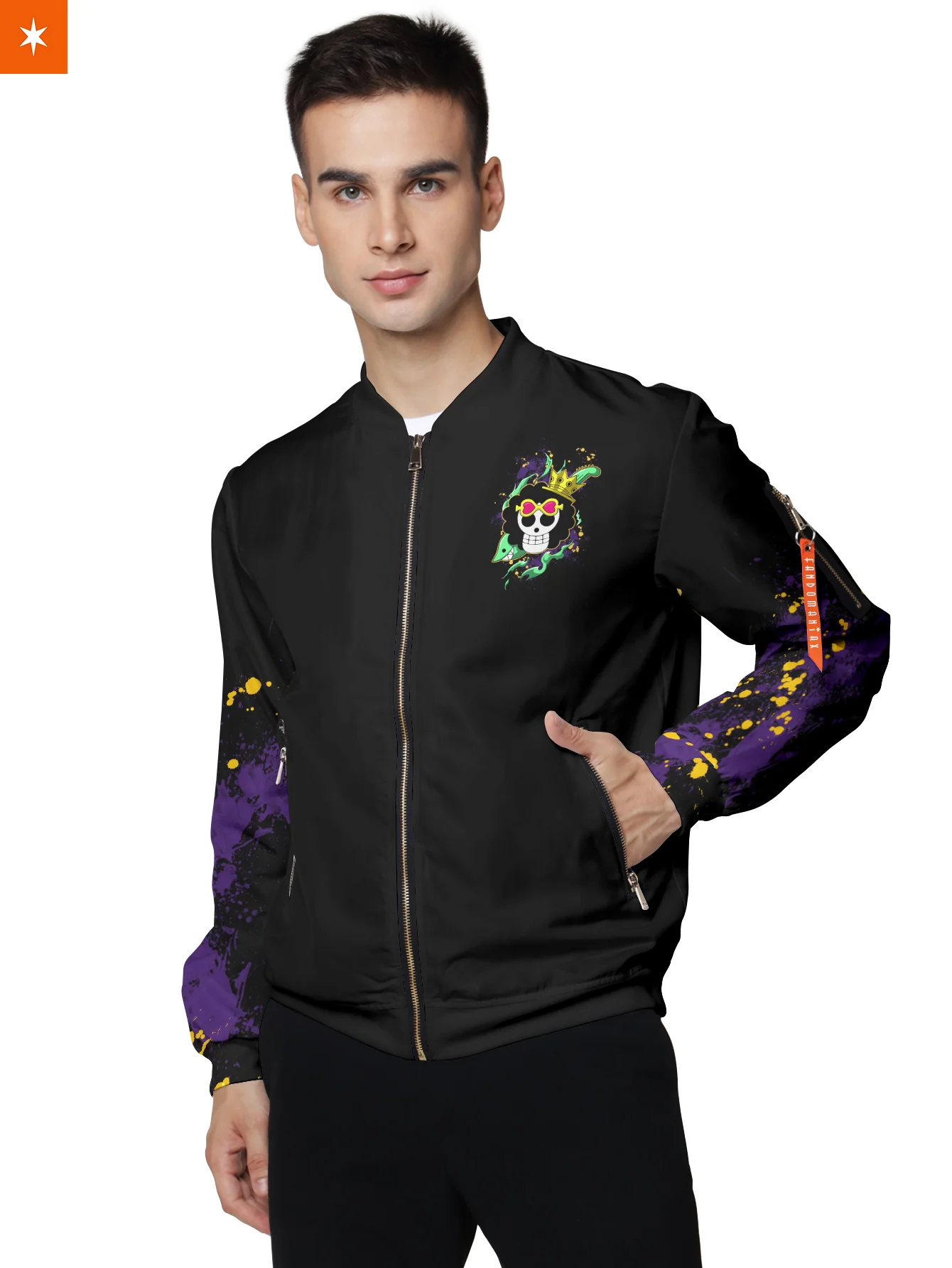 Humming Bone Bomber Jacket - necksoother
