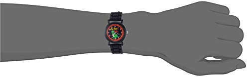 Disney Toy Story Kids' Plastic Time Teacher Analog Quartz Silicone Strap Watch - necksoother