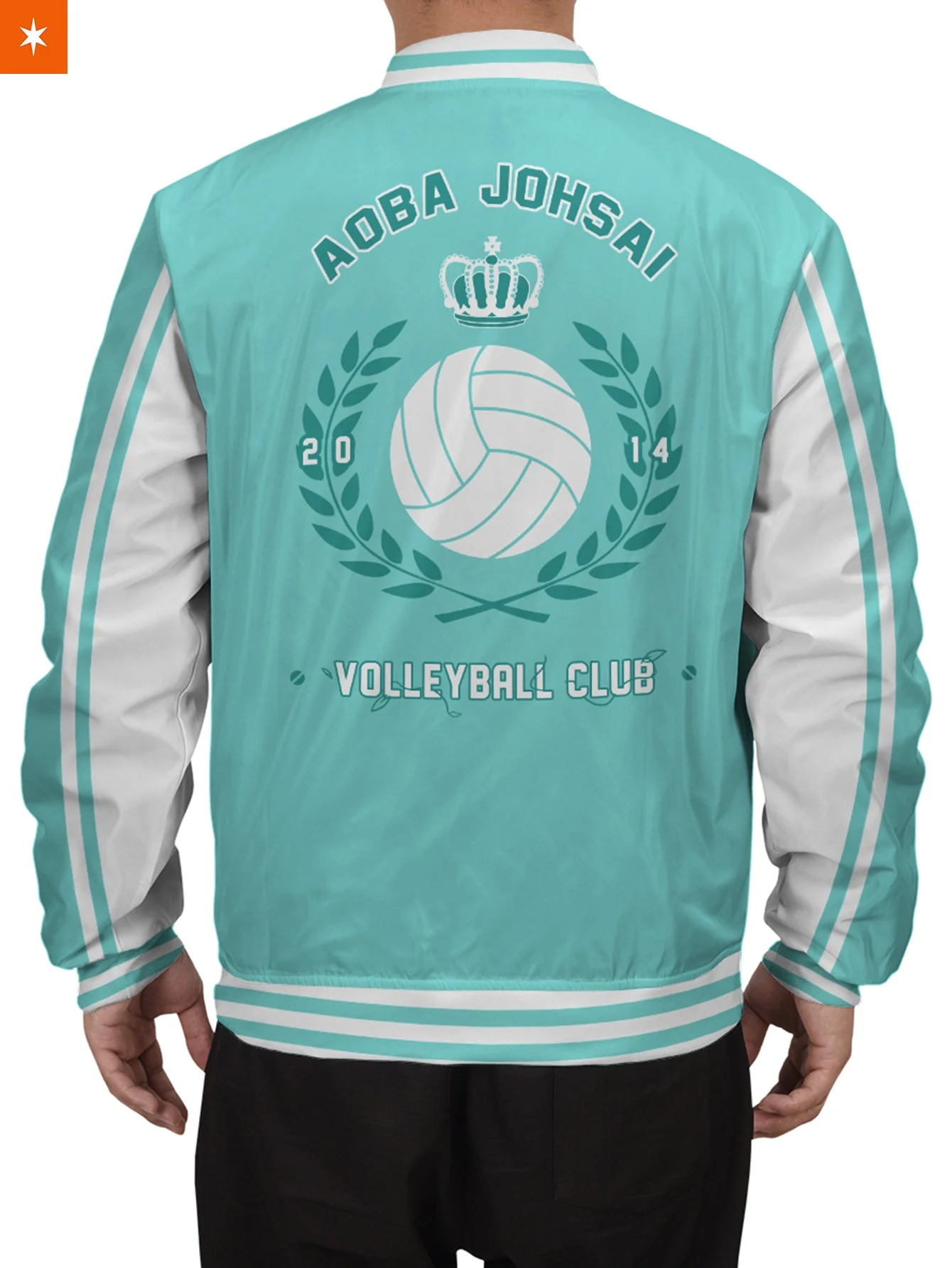 Aoba Johsai Jersey Bomber Jacket - necksoother