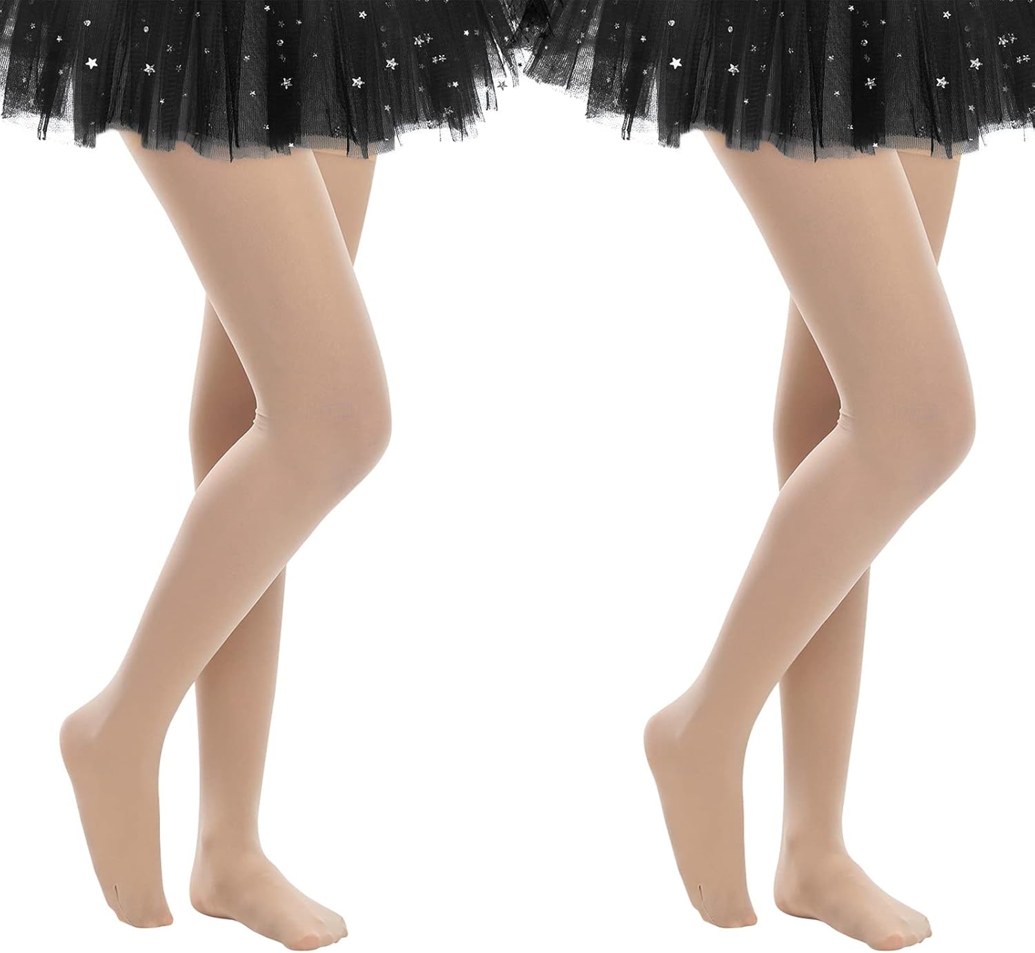 American Trends Baby Girls Dance Tights Toddler Footed Ballet Tights Stockings - necksoother