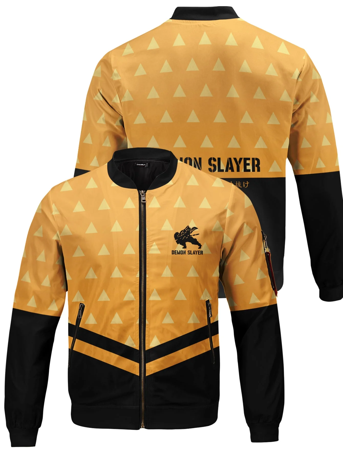 Zenitsu God Speed Bomber Jacket - necksoother