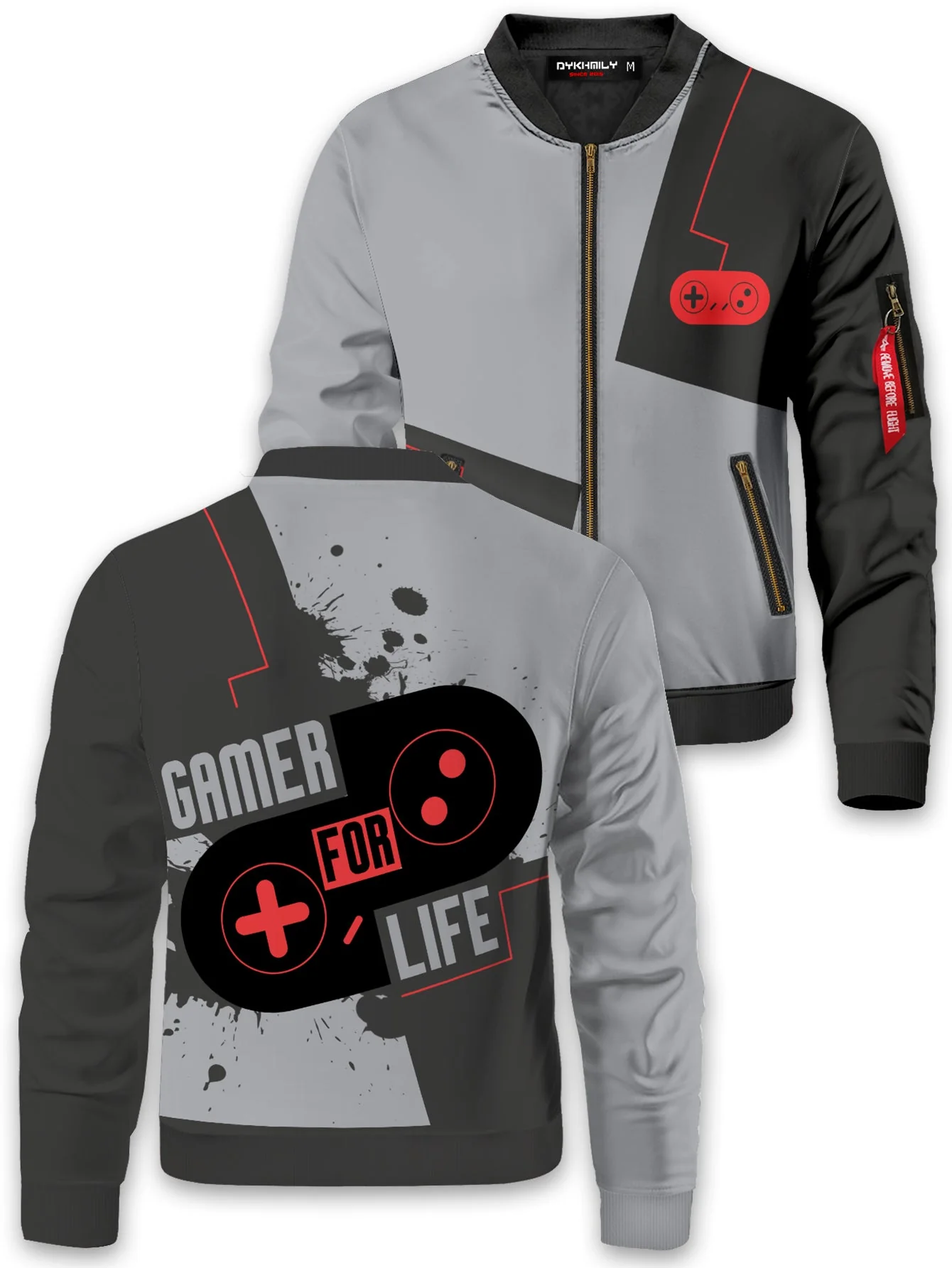 Gamer for Life Bomber Jacket - necksoother