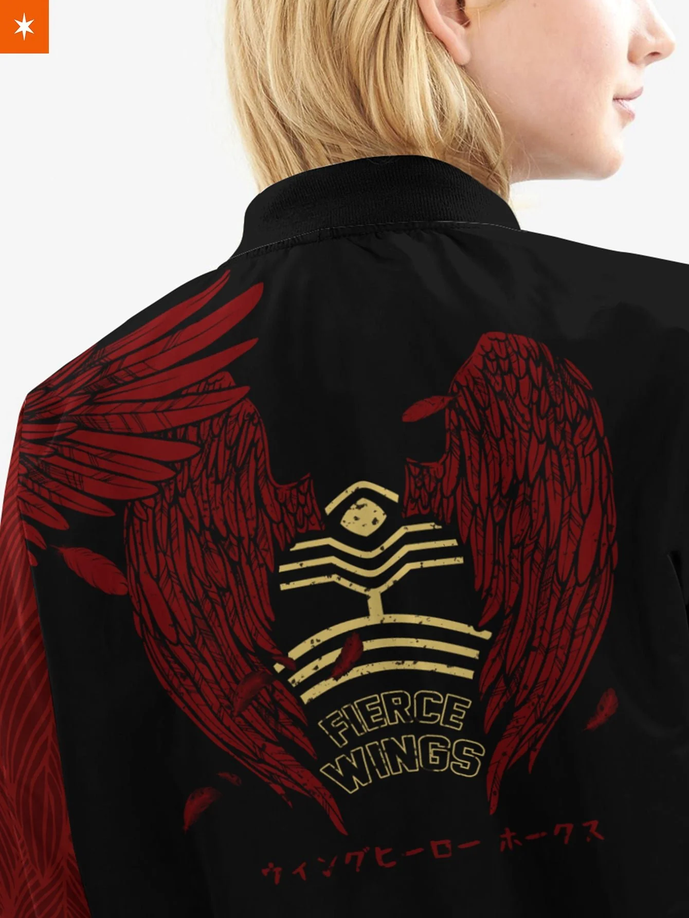 MHA Hero Hawks Bomber Jacket - necksoother