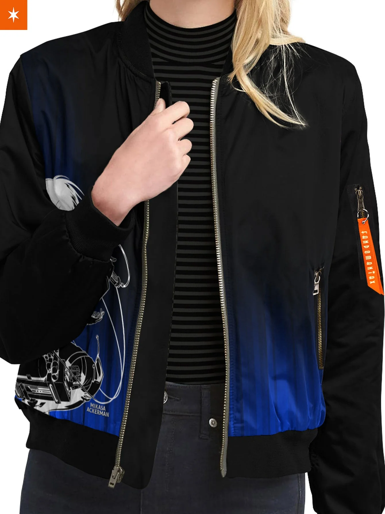Mikasa Semblance Bomber Jacket - necksoother