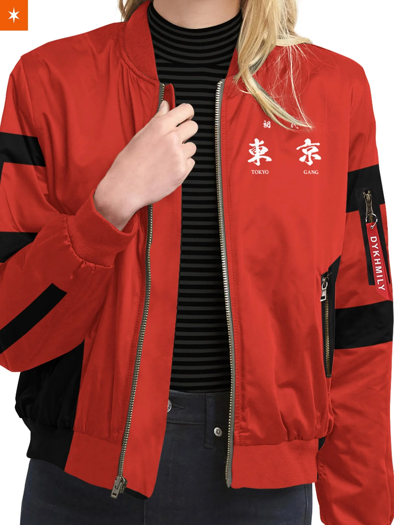 Tokyo Gang v2 Bomber Jacket - necksoother