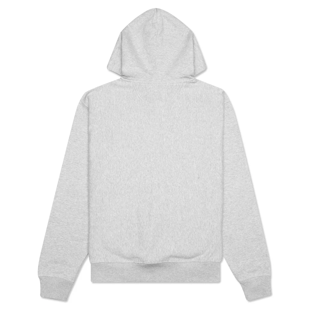Stock Logo Hoodie - Grey Heather - necksoother