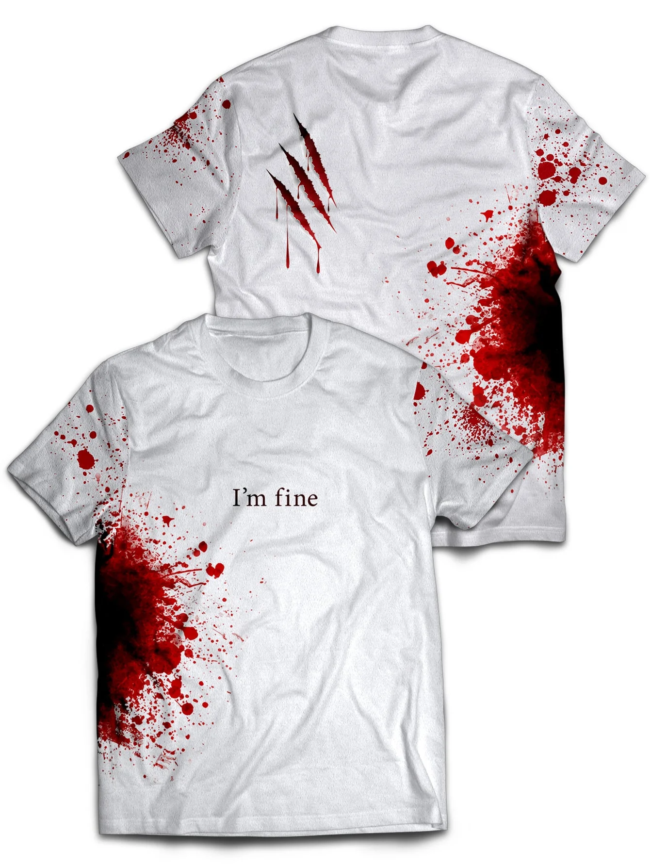 I'm fine Unisex T-Shirt - necksoother