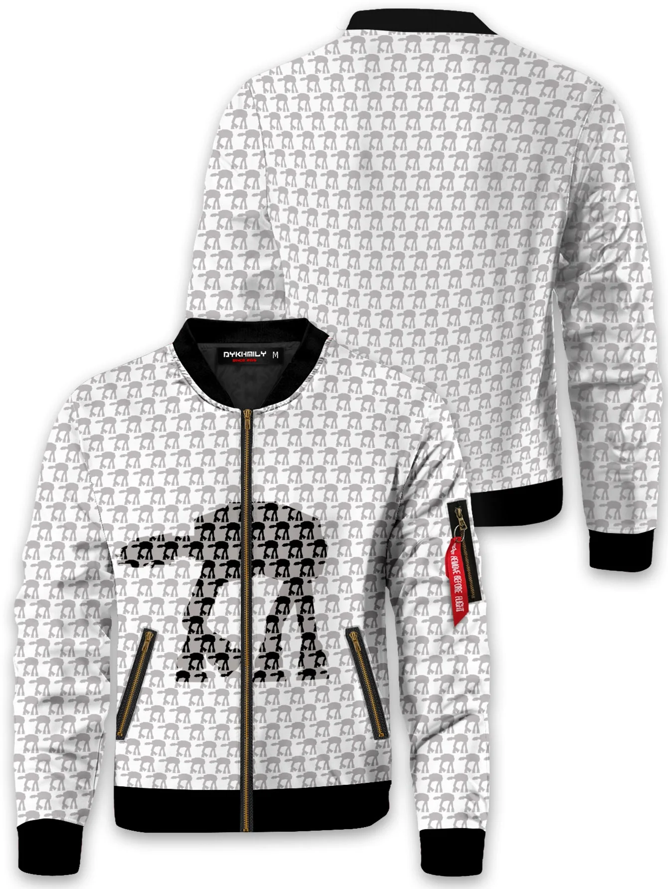Star Wars Walkers Bomber Jacket - necksoother