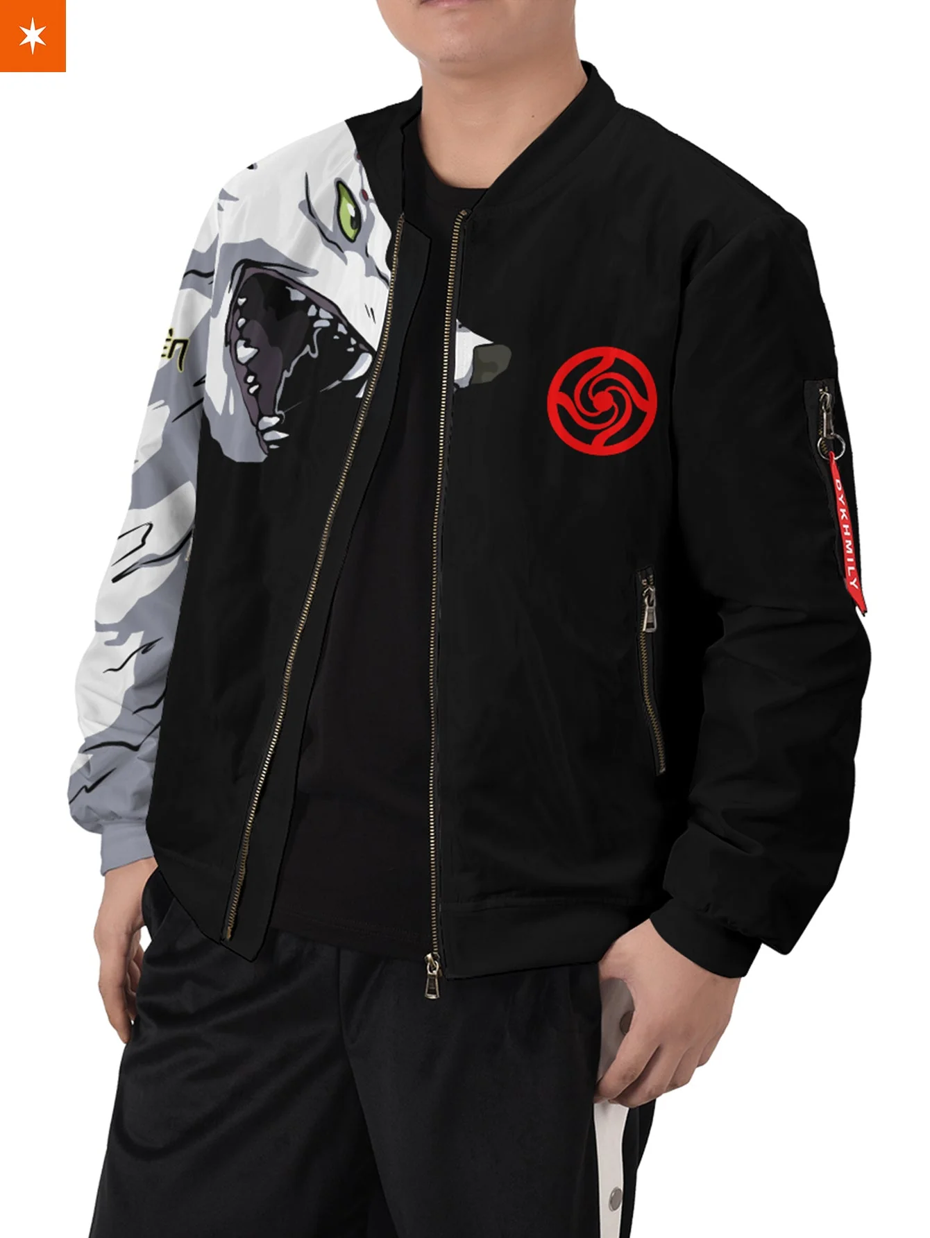 Megumi Divine Dogs Bomber Jacket - necksoother