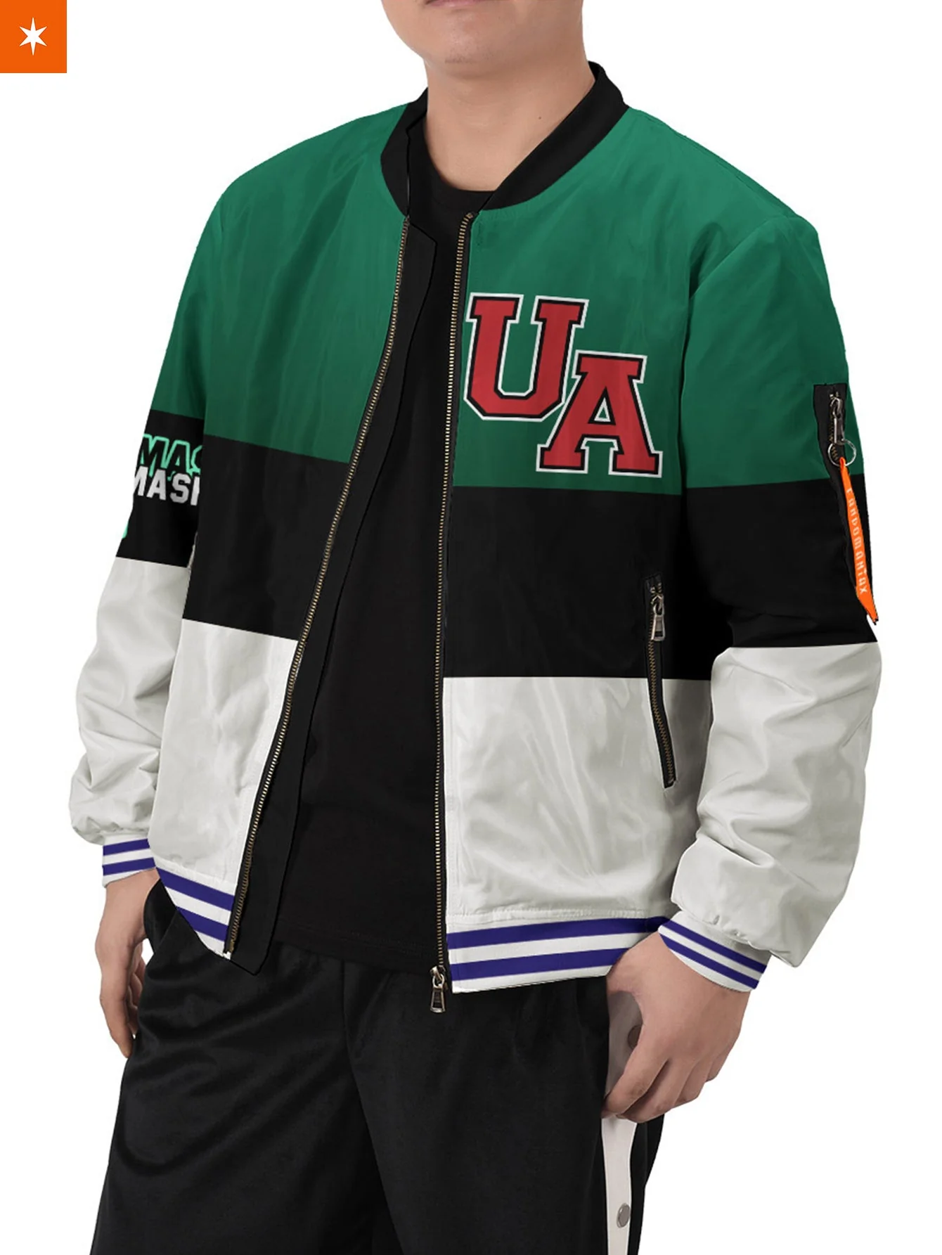 Deku Smash Bomber Jacket - necksoother