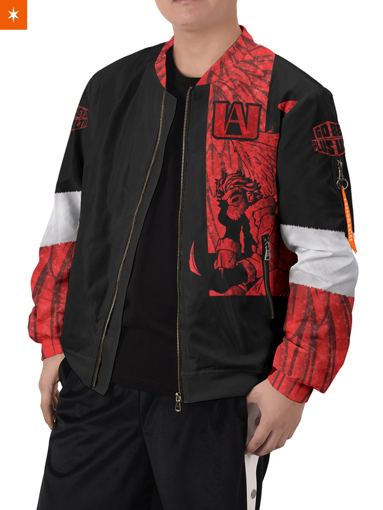 Keigo Takami Hawks Bomber Jacket - necksoother