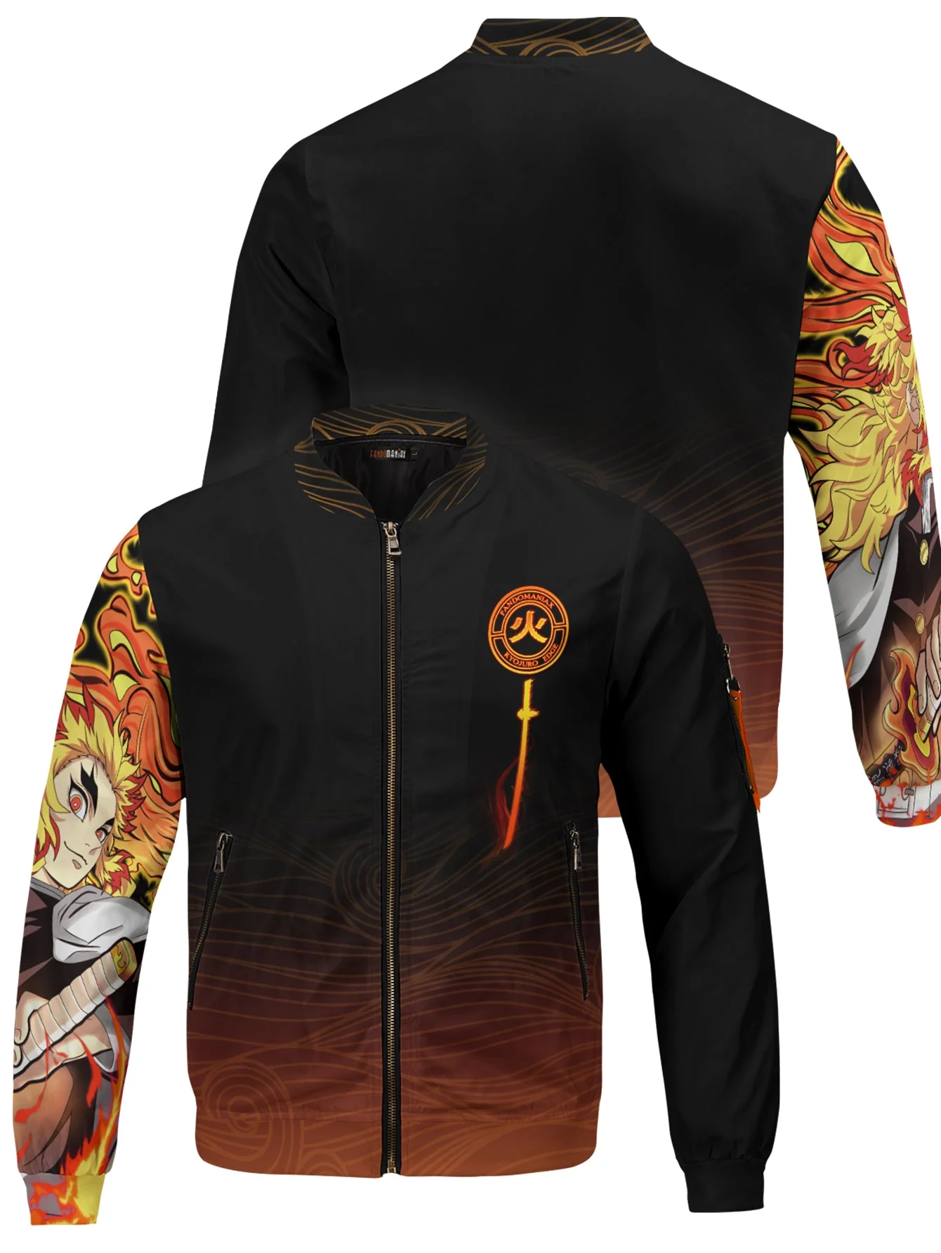 Kyojuro Edge Bomber Jacket - necksoother