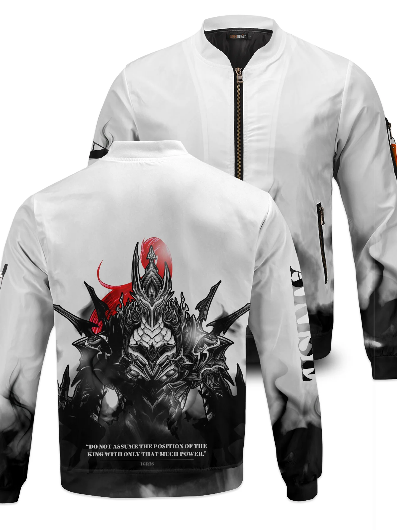 The Loyal Knight Bomber Jacket - necksoother
