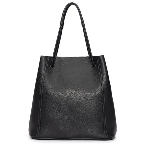 Tote Bag for Women Large Shoulder Bag Work Casual Handbags 2024 with Adjustable Strap 2PCS - necksoother