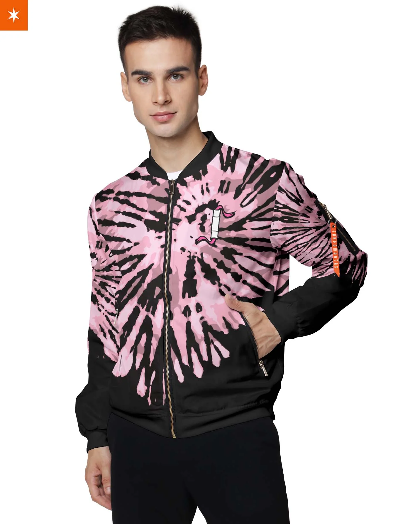 Tie Dye Nezuko Bomber Jacket - necksoother