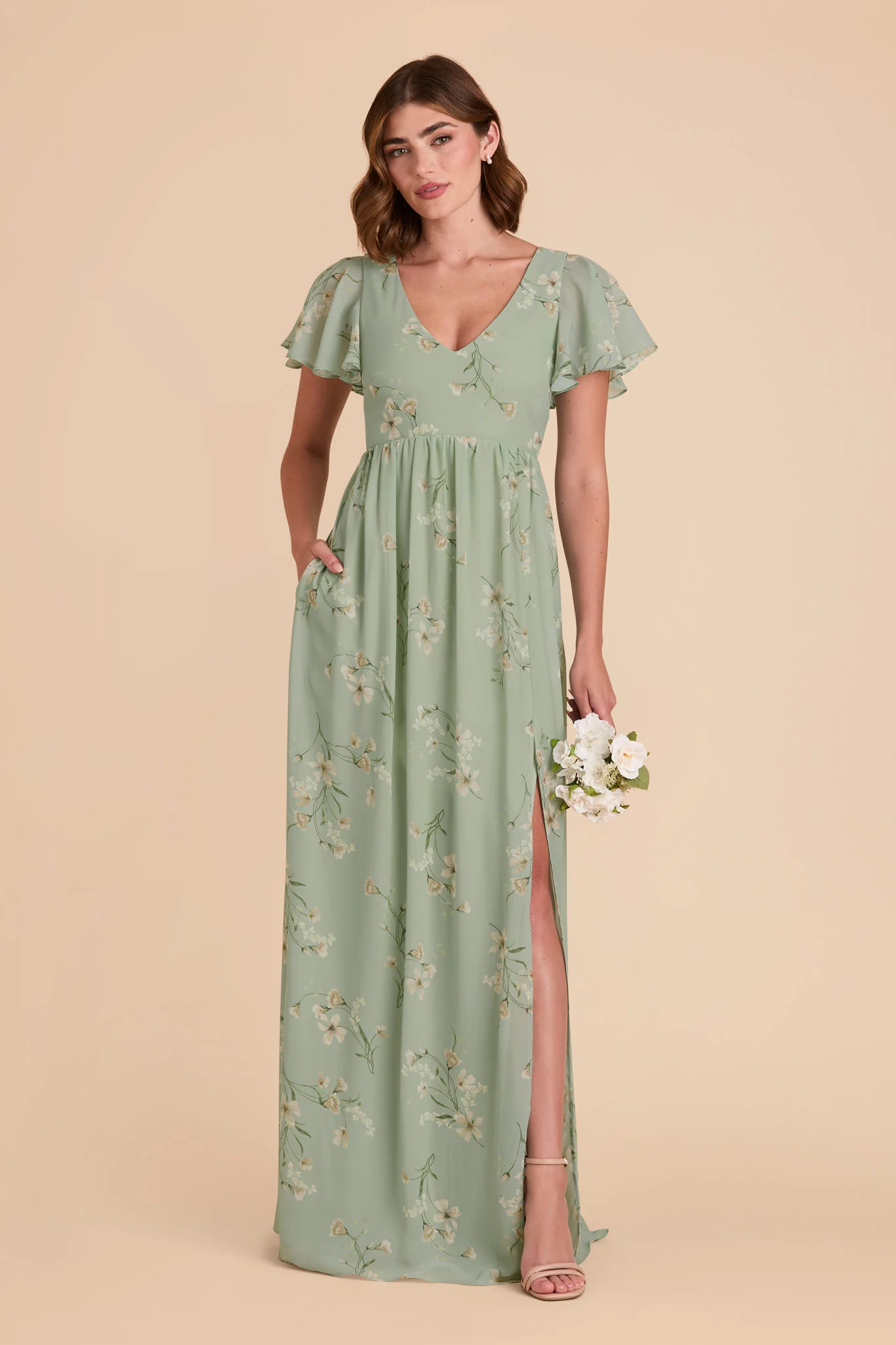 Hannah Empire Dress - Sage Le Fleur - necksoother