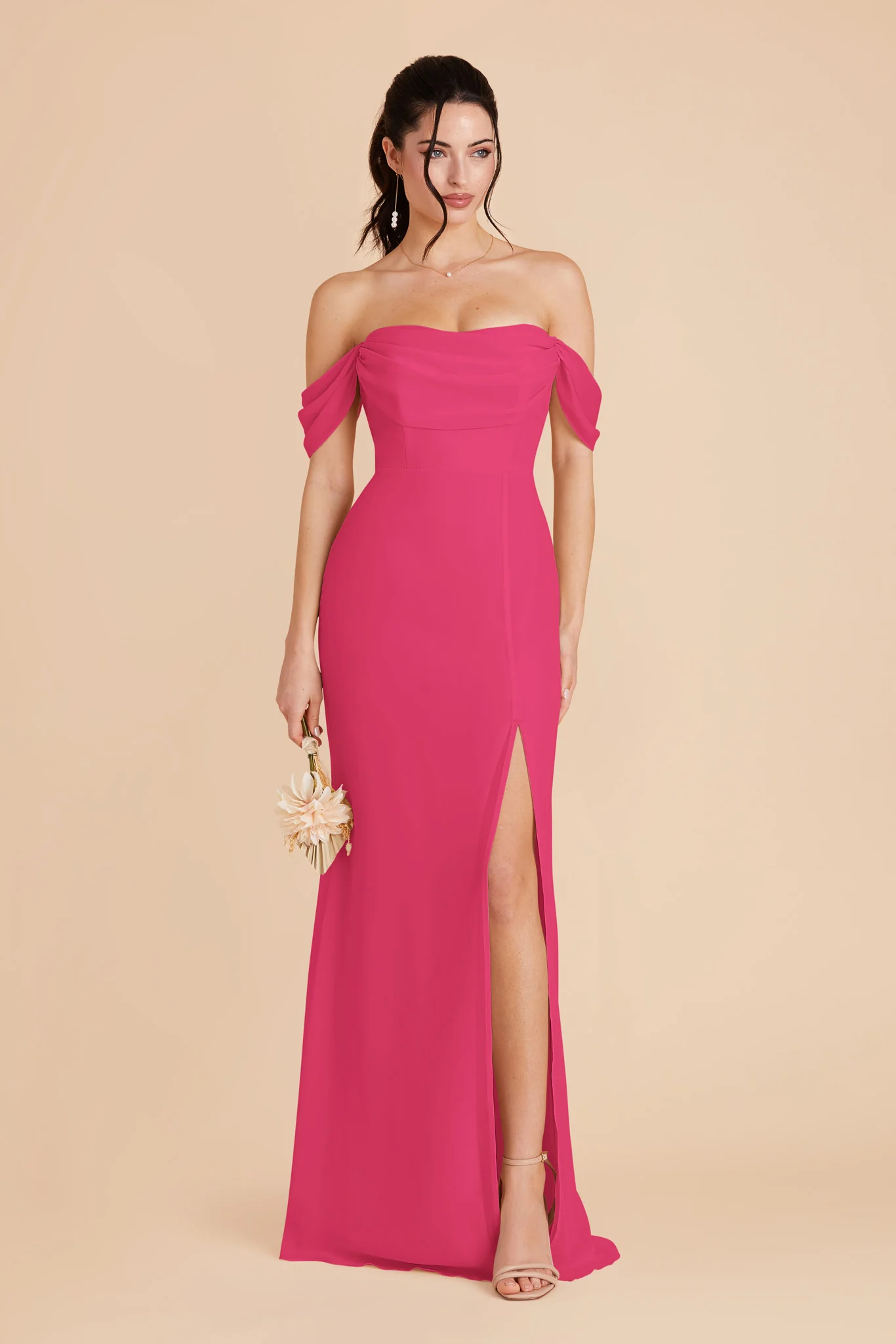 Mira Convertible Dress - Fuchsia - necksoother