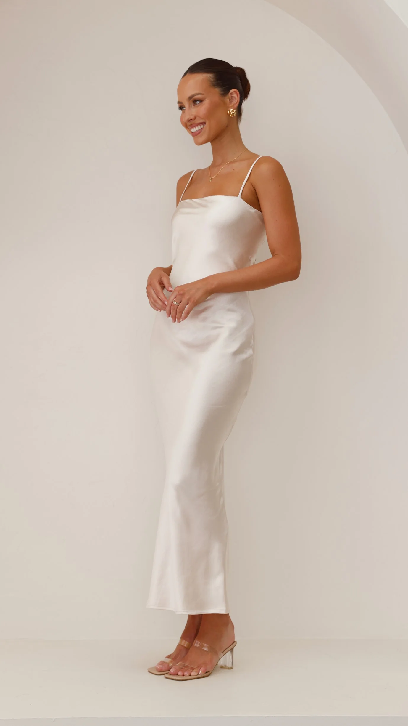 Keira Maxi Dress - Champagne - necksoother