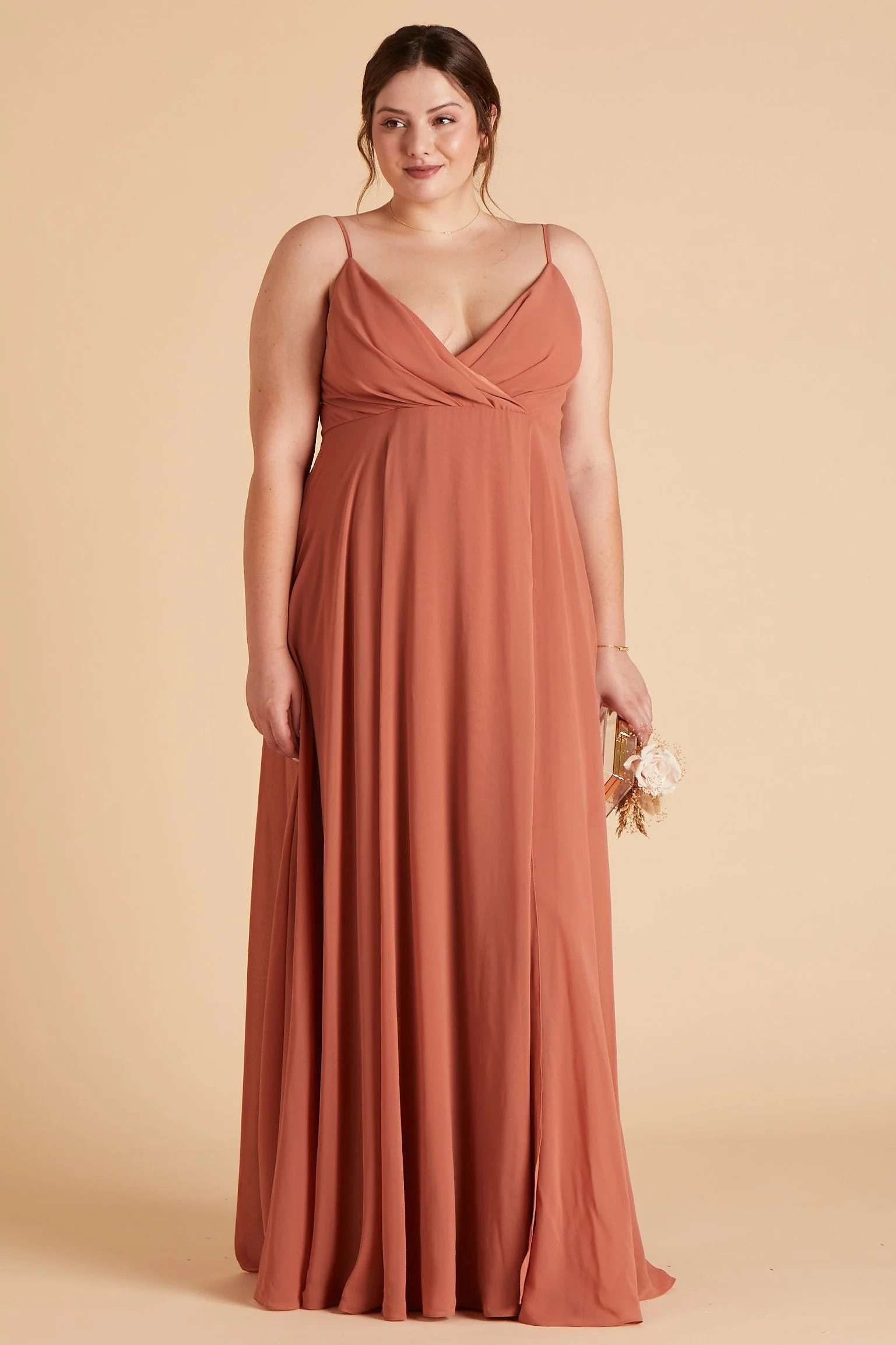 Kaia Dress - Terracotta - necksoother