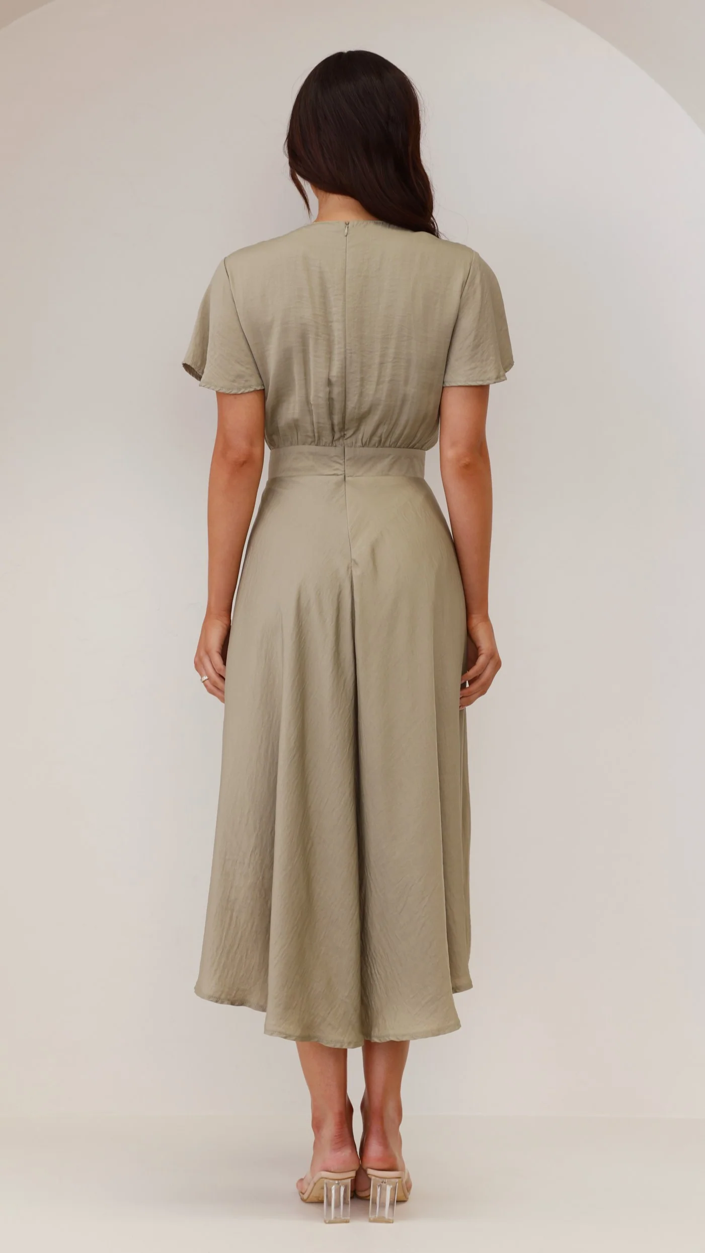 Sunny Daze Dress - Olive - necksoother